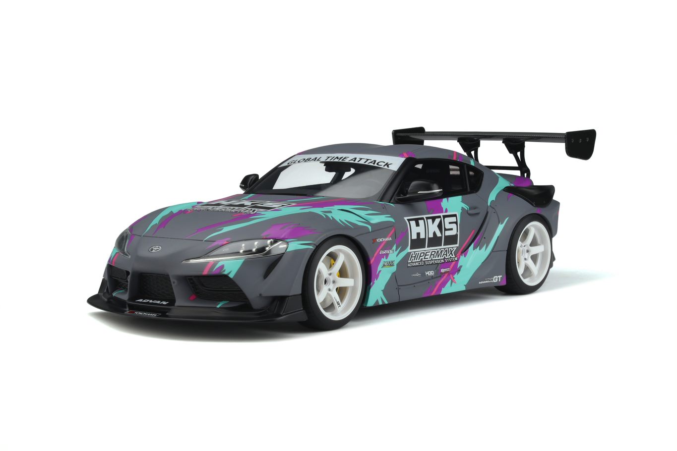 HKS Supra GR 2019 Grey - 1:18